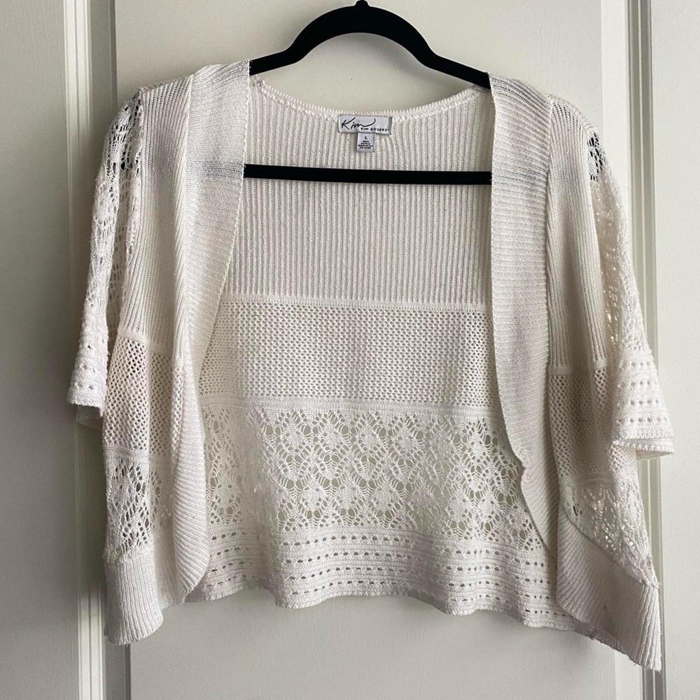 short sleeve cardigan